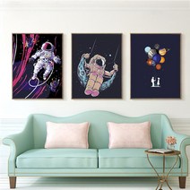 diy 디지털 유화 우주인 스타스페이스 어린이 그림 걸기 유채화 핸드메이드 그림배우기 아크릴화그리기 명화그리기세트 취미그림 그림그리기 그림색칠하기, 우드 테두리(완제품 테두리 출하), 옵션07, 60X75cm 컬러 화판 아크릴 안료 프리미엄 펜