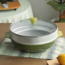 홈쿡 전골요리 인덕션 세라믹 찜솥 그린 만두찜통, 옵션, 궁중전골