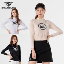 다운블로우 여성골프웨어 등메쉬쿨링 이너웨어 티셔츠