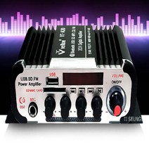업소용스피커 가게 매장 VT-A20 블루투스앰프 USB, VT-A20 레드 시거잭형, 상품선택