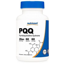 Nutricost PQQ 20mg 뉴트리코스트 PQQ 20mg 60베지캡슐