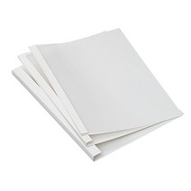 [바인도매틱] 국내생산 열제본표지 화이트 2mm~15mm, 3mm / 20장