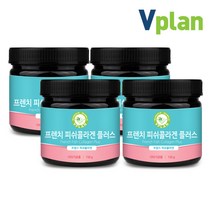 브이플랜 먹는 저분자 피쉬 콜라겐 펩타이드 가루 분말 비타민C 4통 600g, 150g