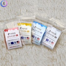 +[복스마켓]+_f17 이야코 칼라 플라스틱 점토 60g(5가지택1) 놀이클레이 미니어처 컬러 공예+[BOKS_MARKET]+, 검정