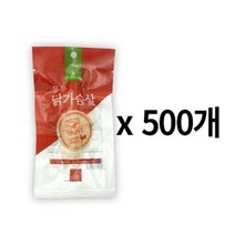[에이치플러스몰] 반려동물 개간식 닭가슴살 500EA 강아지 간식식품, 내용량:1EA