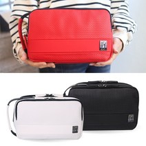 [PGA TOUR] 뉴패턴 골프 빅 파우치, 뉴화이트 free