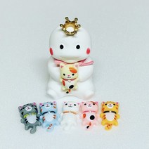 호두마루샵 돌답례품 웨딩답례품 개업선물 고양이지방이석고방향제 차량용석고방향제/오퓨저, 차량용, 퍼플(클린코튼)