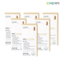 CMG제약 [CMG제약][정상가:119 900원]CMG 간N 밀크씨슬 900mg 90정 6박스 (18개월분)+쇼핑백/한알가득프로바이오틱스