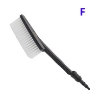 엔진고압세척기 스팀기 청소기 자동차 워셔 노즐 제트 랜스 스피어 스프레이 건 챔피언 해머 플렉스 크로서 압력 와셔 청소 도구, Black