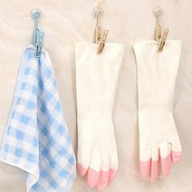 흡착식 고무장갑걸이 고무장갑집게 수건걸이 행주집게, 기본, 기본