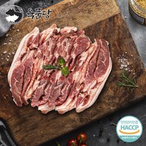 육품당 국내산 돼지고기 특수부위 캠핑용 차돌 뒷고기 500g