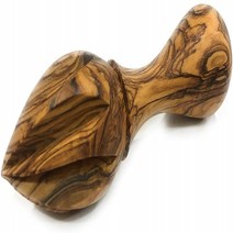 Handmade Lemon Lime Citrus Juicer Reamer - Solid Piece of Dark Grain Olive Wood Unique Squeezer Wood, 1, Handmade Lemon Lime Citrus Jui