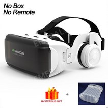 VR 가상 현실 3D 안경 상자 스테레오 VR 헤드셋 스마트 안경 헬멧 IOS 안 드 로이드 스마트 폰 무선 컨트롤러, FREE, B 옵션1 (상자 없음)