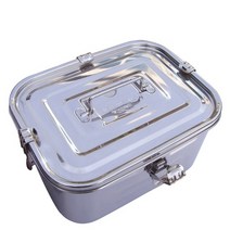 키친플라워 스텐 사각 김치통 소 NY-1180, 없음