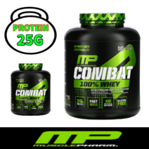 머슬팜 컴뱃 MP combat 1OO% WHEY 머슬팜 컴뱃 100% 웨이 유청단백질 25G 초코릿밀크 [초코 맛 2.278kg]