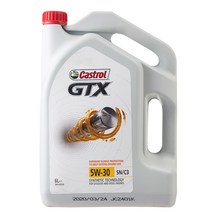 캐스트롤 GTX 5W30 C3 SN-(6L+1L) 가솔린 디젤 DPF 겸용 합성엔진오일