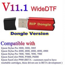 Epson-7900 L1800 Dtf Uv Rip 소프트웨어 라이센스 동글 Usb 키 11 데스크탑 11.1 와이드 포맷 프린터 프로그램 L805 L800 4880, 11.1 Wide format usb