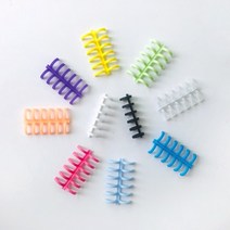 이글바인더 고급 셀프 제본 루즈리프 루즈링 바인더링 10mm, 6공 퍼플