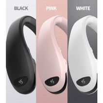 한파에도 따듯한 목걸이 히터 넥밴드 휴대용 난로 보조배터리 3단온도조절, 화이트