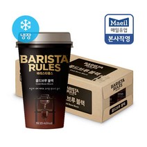 바리스타룰스 콜드브루 블랙 325ml 10팩_냉장, 10개