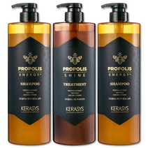 애경 케라시스 샴푸 트리트먼트 대용량 프로폴리스 1000ml 3개, 케라시스 트리트먼트 린스 대용