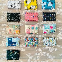 스누피 에코백 접이식 휴대용 장바구니, 10.네이비만화