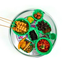 손할매 레트로 추억의 분식그릇 분식세트 6종, 1세트