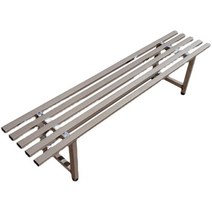 스테인레스 부식방지 옥상 철제 벤치 긴의자 평벤치, 202단층길이100X25X28