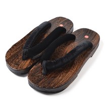 나막신 남성 여성 쪼리 나무 슬리퍼 geta 일본 gintama 닌자 표백제 cos