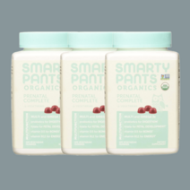 SMARTYPANTS 스마트 팬츠 임신 멀티 비타민 젤리형 120개X3, 젤리형 120 개X3