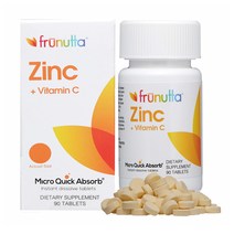 Frunutta Zinc 아연+비타민 C 90정