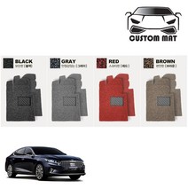 커스텀 K7 코일매트 카매트 풀확장 풀세트 친환경 냄새없는 고급원단, K7프리미어(2019~현재) 1열+2열일체형 그레이, 그레이