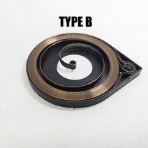Zenoah Komatsu G2500 25cc 2 스트로크 소형 체인 톱 교체 용 3 개/묶음 전기 2500 스타터 리코일 스프링, TYPE B, CHINA, TYPE B