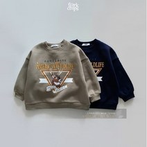 디작소 여아 남아 아동 가을 겨울 미어 맨투맨 티셔츠 보그칩