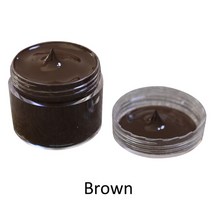공예용염료 퍼플 아사바체블랙중간 갈색 가죽 염료 페인트 유성 DIY 전문 공예 가방 소파 신발 수리 보완, 10 Brown