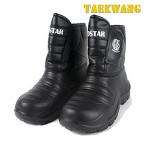 SOLLA EVA 방한부츠(NEOSTAR) 방한털 250~280 일상 냉동창고 기타작업용 털부츠 방수 방한장화 태광