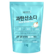 무궁화 바른세제연구소 과탄산소다 세제, 1kg, 4개
