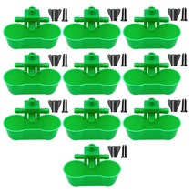 닭 새 물 마시는 컵 닭 메추라기 닭 물 그릇 자동 가금류 쿠프 피더 물 마시는 컵 5 개 10 개, 10pcs