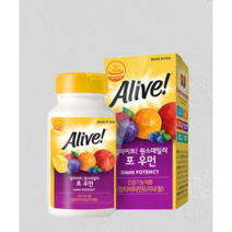 얼라이브 원스데일리 포 우먼 멀티 비타민, 60정, 2개