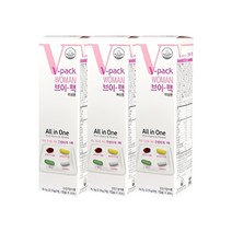 안국약품 [안국약품] 브이팩 V-PACK 여성용 영양제 30포X3박스(3개월)