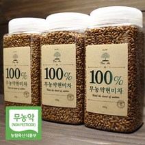 [트리안]_전남함평_100%유기농수제현미차_400g 1kg[2022년 유기농인증], 1개, 무농약수제현미차1병