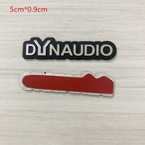 차량 엠블럼 Dynaudio 용 1x 금속 jbl focal meridian hi-fi 스피커 오디오 스피커 배지 스테레오 엠블럼 스티커 stying, 다인오디오 50mm