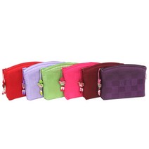 [박씨상방] 고급 국내산 누비 파우치B, 선택:보라