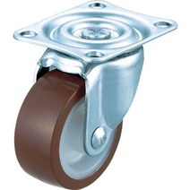 큰짐 바스켓 손수레 카트 농업용 구르마 trusco (트러스코) tyg 시리즈 자재 나일론 자동차 38mm tygny-38 플레이트 식 나일론 캐스터 (경하중 용), 65mm, 우레탄 자동차