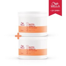 [웰라][1+1] 살롱 케어 인비고 엔리치 헤어팩 마스크 500ml, 없음