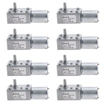 감속 기어 모터 속도조절 DC 12V 웜기어 감속 모터 2-100RPM 가역 고 토크 터보 기어드 전동기 자동화 용, 03 20RPM