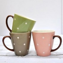 이자와 슈슈 머그 (3컬러) 일본 수입 컵, 그린