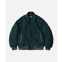 프리즘웍스 스타디움 재킷 CORDUROY VARSITY JACKET 002 _ DARK GREEN