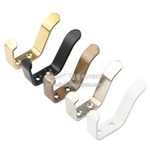 DAㄷ자2단옷걸이(5가지색상)(가구철물/가구부속/행거/훅/HOOK/다용도걸이/벽옷걸이), 백색
