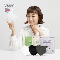 KF94 비움 에코 플러스 대형 국산 새부리형, 25매, 4개, 블랙